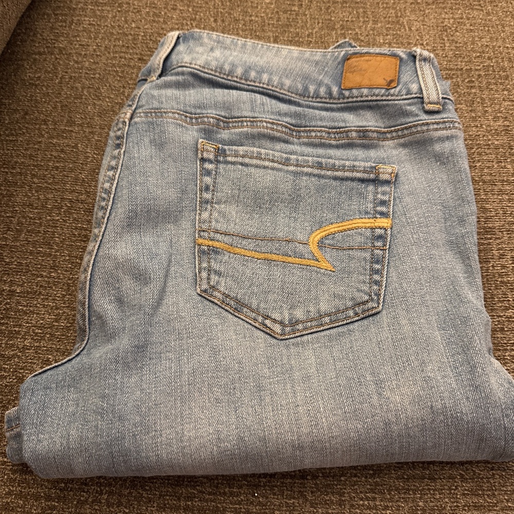 American Eagle Artist Button Fly Jeans 12
